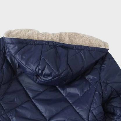 Noelle | Manteau long en duvet avec doublure pour femmes