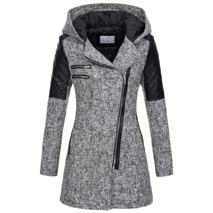 Valerie | Manteau d'hiver imperméable et coupe-vent avec capuche