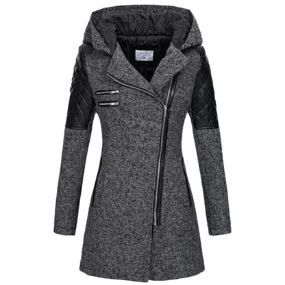 Valerie | Manteau d'hiver imperméable et coupe-vent avec capuche