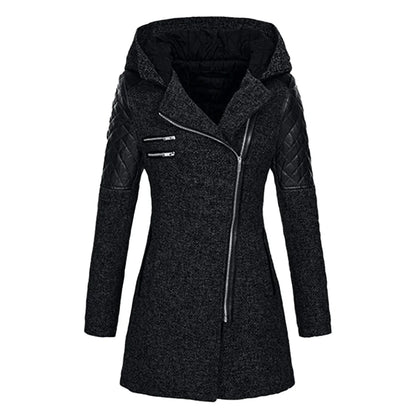 Valerie | Manteau d'hiver imperméable et coupe-vent avec capuche