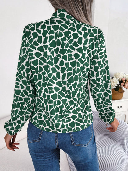 Céline | Blouse élégante avec nœud