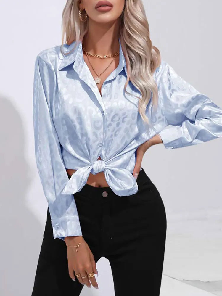 Blaise | Blouse en satin douce et confortable