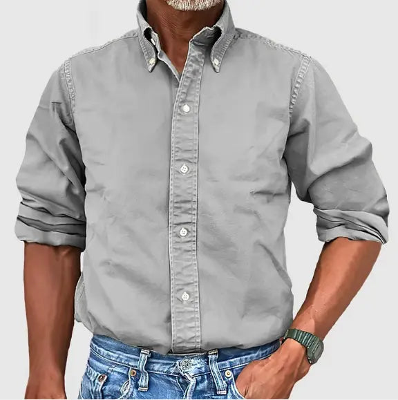 Leo | Chemise décontractée en coton pour hommes