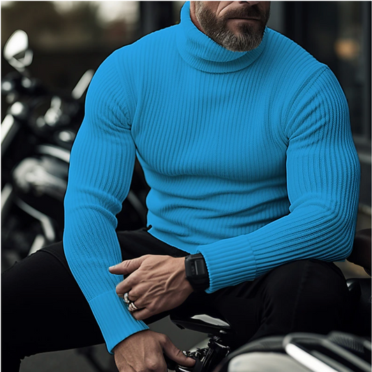 Lance | Pull à col montant pour hommes
