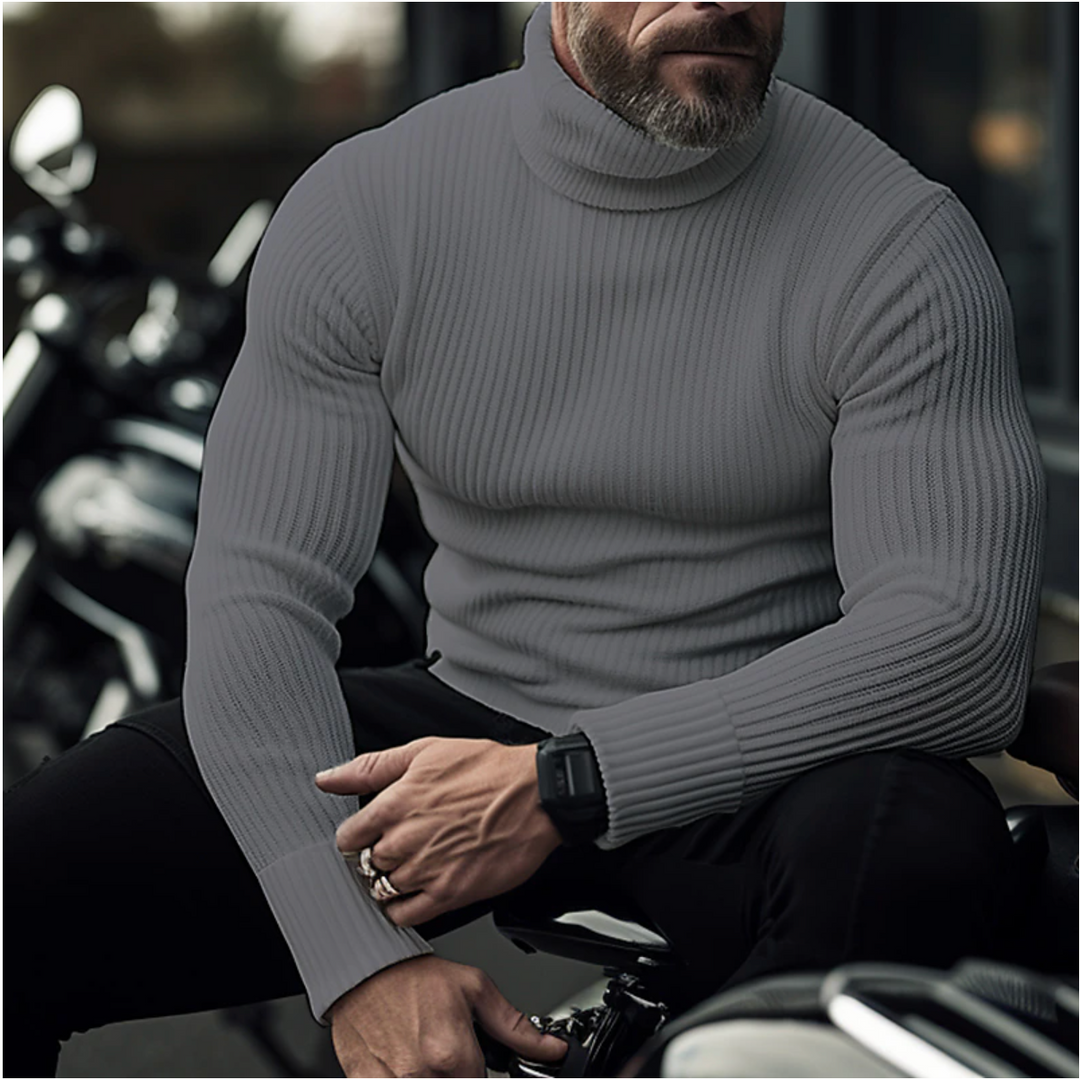 Lance | Pull à col montant pour hommes