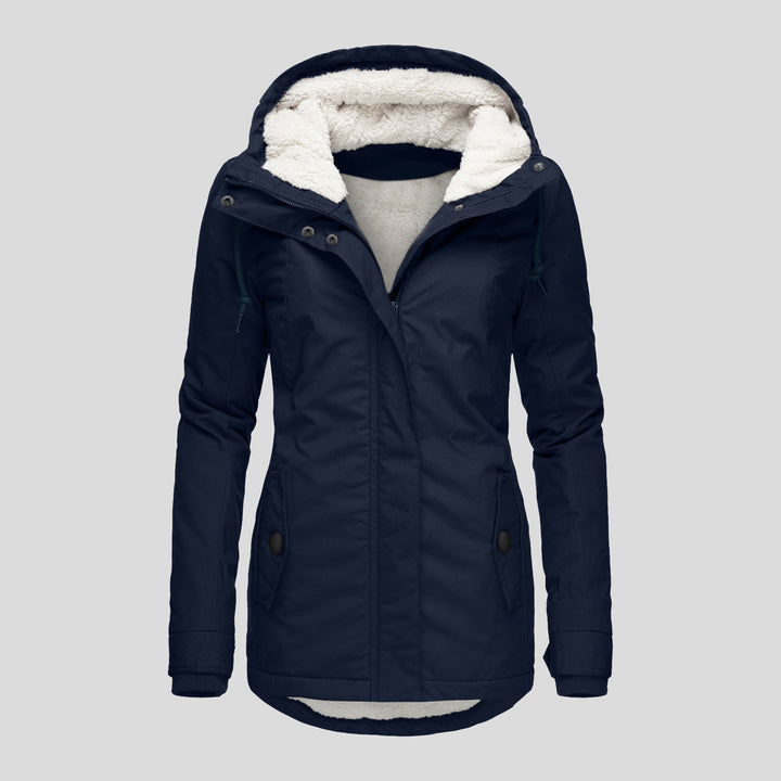 Isabelle | Longue veste chaude imperméable et coupe-vent pour femmes