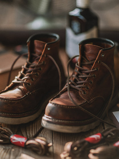 Mike | Bottes en cuir à bout mocassin pour hommes