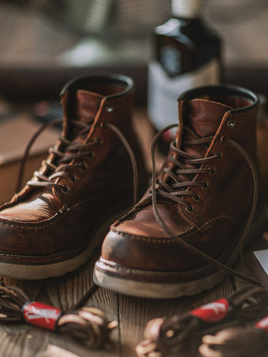 Mike | Bottes en cuir à bout mocassin pour hommes