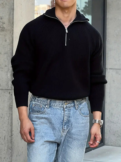 Mason | Pull demi-zip pour hommes