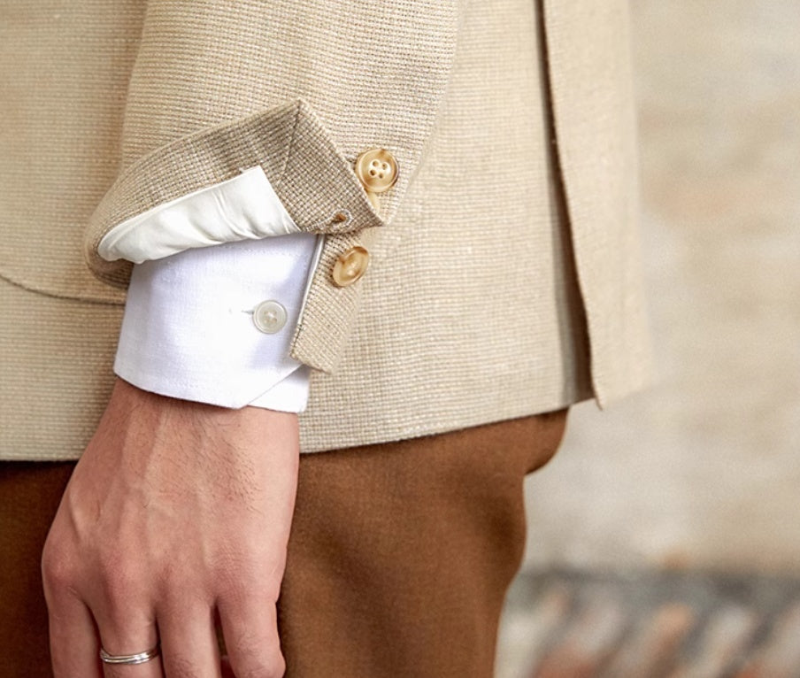 andré | Costume à motif pour homme