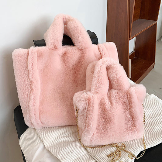 Blaise | Sac à main élégant en peluche