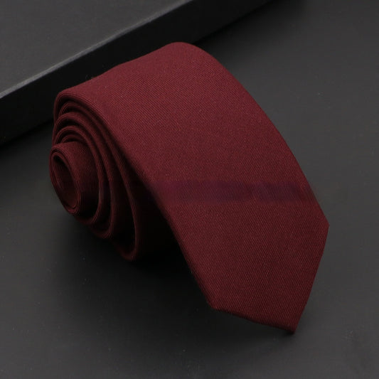 Victor | Cravate élégante de couleur uniforme