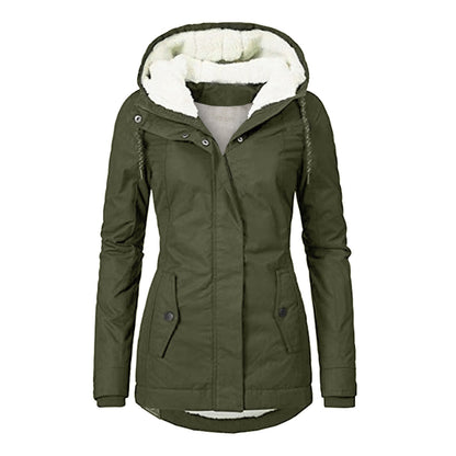 Isabelle | Longue veste chaude imperméable et coupe-vent pour femmes