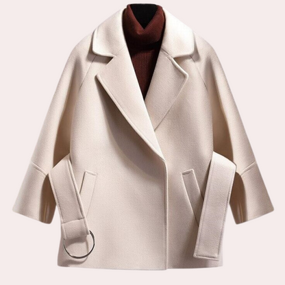 Marielle | Manteau de femme avec ceinture élégante