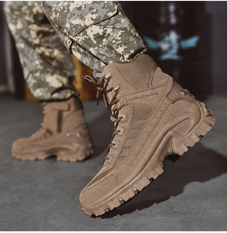Victor | Bottes d'extérieur de style militaire pour hommes