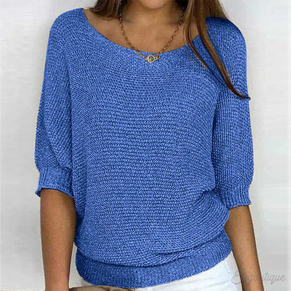 Charlena | Pull décontracté en tricot pour femmes
