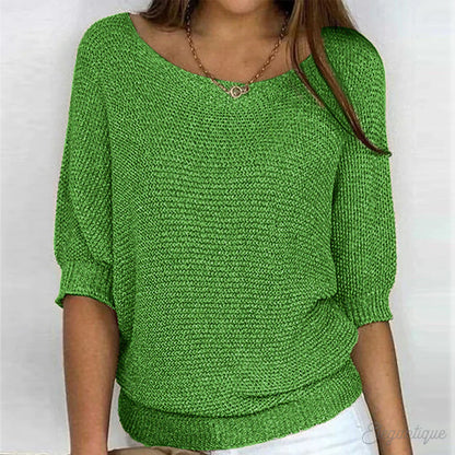 Charlena | Pull décontracté en tricot pour femmes