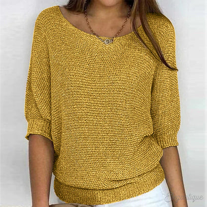 Charlena | Pull décontracté en tricot pour femmes