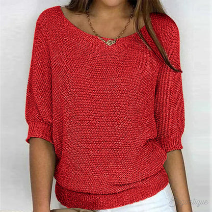 Charlena | Pull décontracté en tricot pour femmes