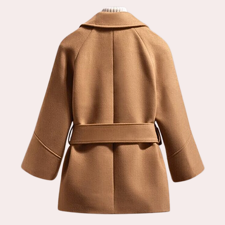 Marielle | Manteau de femme avec ceinture élégante